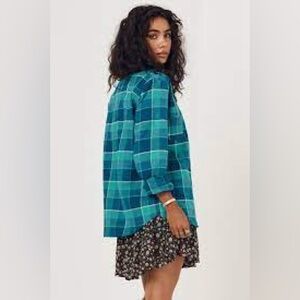 Spell Maverick Flannel in Ocean